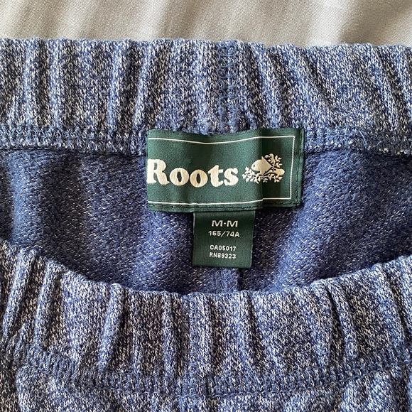 Roots Medium Heather Blue Classic Sweatpants With Pockets - Picture 6 of 6